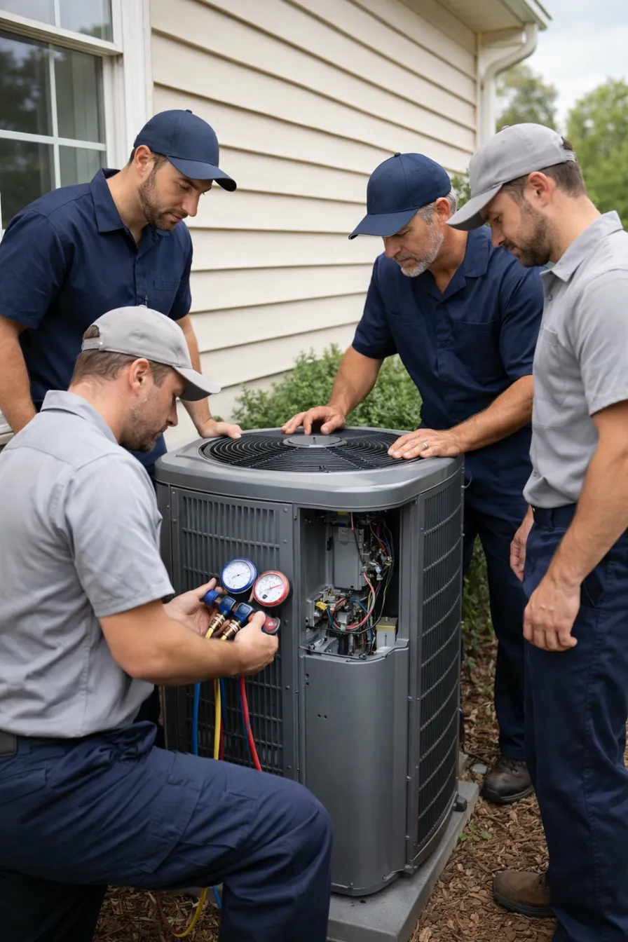 HVAC installation